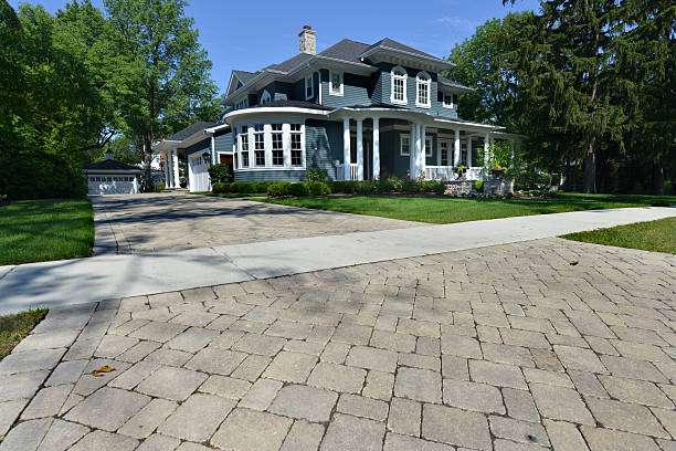 Permeable Paver Driveway in Elwood, UT
